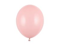 Balony pastelowe jasny różowy strong 23 cm 100 szt.