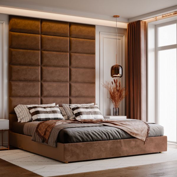 PANELE ŚCIENNE TAPICEROWANE 60cm x 30cm MAGIC VELVET 2299 zdjęcie 5