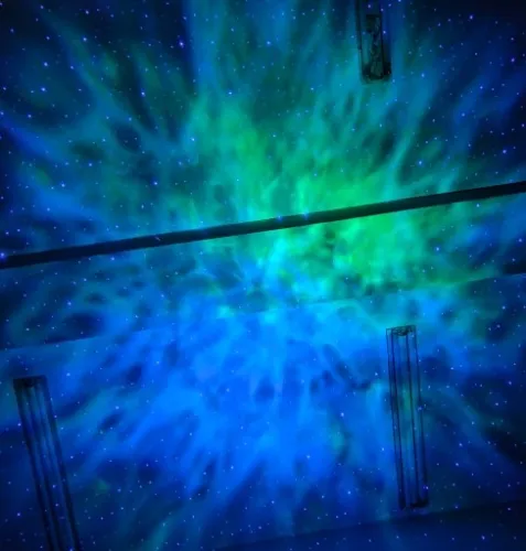 PROJEKTOR GWIAZD LAMPKA NOCNA RZUTNIK LED DO SYPIALNI DLA DZIECI NA PREZENT na Arena.pl