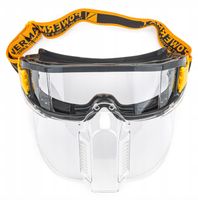 Okulary Gogle OCHRONNE Przeciwodpryskowe z Maską PM-GO-OG4 PM0793