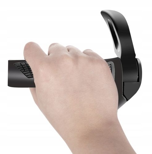 Chwyty Rowerowe 2x Rączki Antypoślizgowe Profilowane Rogi Rowerowe Alu Guma na Arena.pl