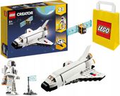 LEGO Creator 3w1 Prom kosmiczny 31134 Astronauta kosmos na prezent torba