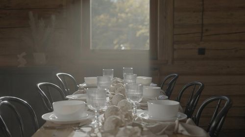 KOMPLET Miski STRIPE ryflowane 760ml 6 sztuk szkło opal na Arena.pl