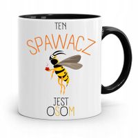 Kubek Czarny Dla Spawacza Ten Spawacz Jest Osom Z Nadrukiem Ze Zdjęciem