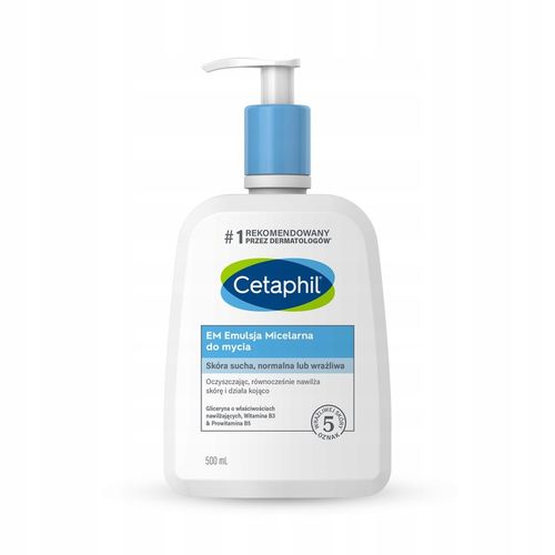 Zestaw Cetaphil EM Emulsja micelarna 500 ml i krem PS na Arena.pl