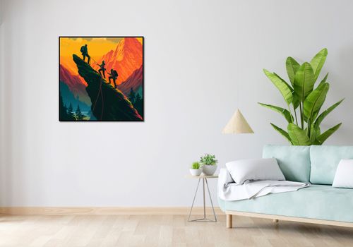 Plakat 80x80cm U Szczytu na Arena.pl