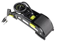 Pompka nożna jednotłokowa z analogowym ciśniom., max 11 BAR / 160 PSI