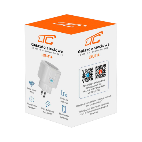 Gniazdo WiFi Tuya LTC GGW LXU414 na Arena.pl