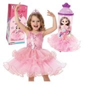 Tańcząca lalka Pozytywka efekty świetlne melodie PREZENT dla Dziewczynki