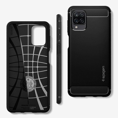SPIGEN RUGGED ARMOR GALAXY A12 MATTE BLACK na Arena.pl