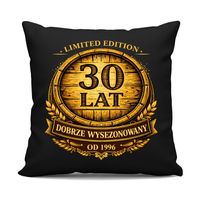 Limited edition 30 lat - dobrze wysezonowany - od 1996 poduszka na prezent