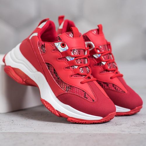 Sneakersy Na Platformie Snake Print r.40 na Arena.pl