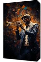 Obraz 30x50cm Symfonia na Trąbce