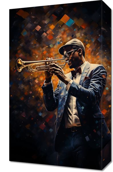 Obraz 30x50cm Symfonia na Trąbce zdjęcie 1