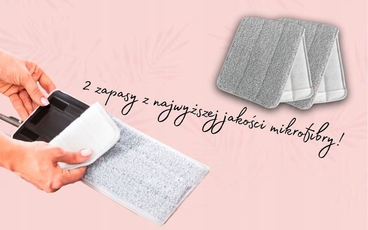 Zapas z mikrofibry do mopa HANDY płaski 3+1 GRATIS zdjęcie 7