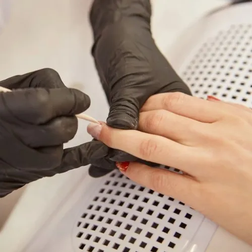 MOCNY POCHŁANIACZ PYŁU DO PAZNOKCI 80W 2 wiatraki na Arena.pl