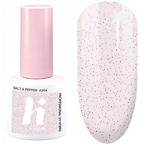 HI HYBRID Lakier hybrydowy #264 Salt&Pepper 5ml na Arena.pl