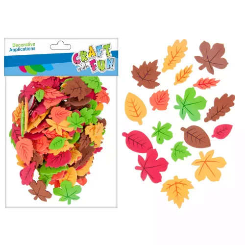 Ozdoba Dekoracyjna. Jesienne Liście, Samoprzylepne, 180 Sztuk na Arena.pl