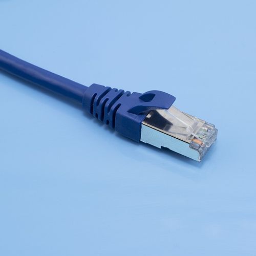 Kabel Patchcord FTP CAT6 2xRJ-45 1.5m High speed Gold Ekranowany na Arena.pl