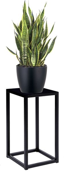 Kwietnik Piatto loft 40 cm czarny zdjęcie 1