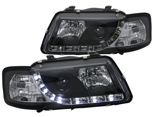 LAMPY REFLEKTORY DO AUDI A3 8L 9 OD 1996 DO .2000 Roku DAYLINE LED na Arena.pl