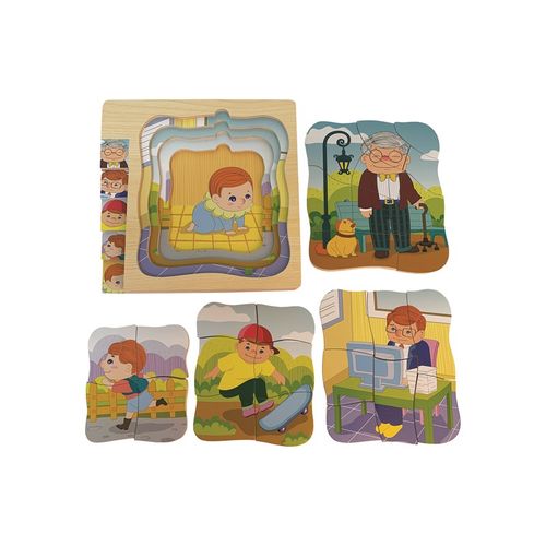Top Bright - Puzzle warstwowe dziadek, okulary na Arena.pl