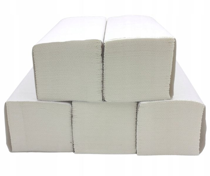 BIAŁE RĘCZNIKI PAPIEROWE SKŁADANE 100% CELULOZA zdjęcie 4