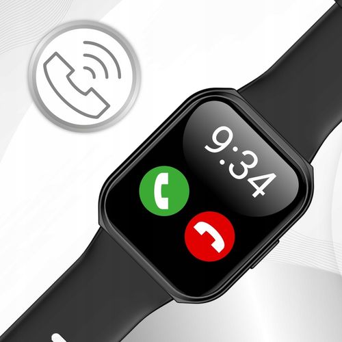 SMARTWATCH MĘSKI ROZMOWY ZEGAREK SPORTOWY GRY MENU POLSKIE POMIARY SMS na Arena.pl
