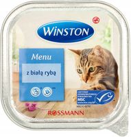 WINSTON MOKRA KARMA DLA KOTÓW Z BIAŁĄ RYBĄ 100 G