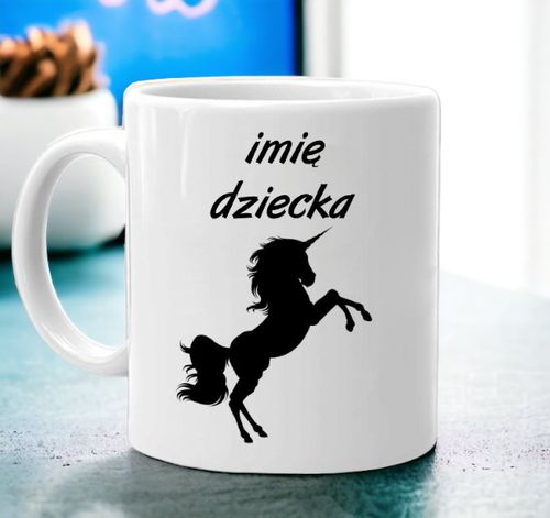 KUBEK Z NADRUKIEM PREZENT DLA CHŁOPCA DZIEWCZYNKI DZIECKA URODZINY WZORY na Arena.pl