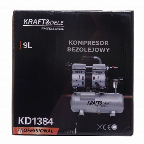 kompresor bezolejowy 9l 550w kd1384 na Arena.pl