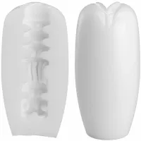 pretty love catherine biały model intymny, elastyczny tpr, kompaktowy