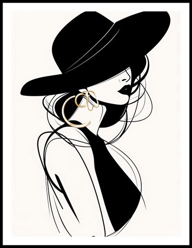 Plakat 60x80cm Uwikłana Elegancja na Arena.pl