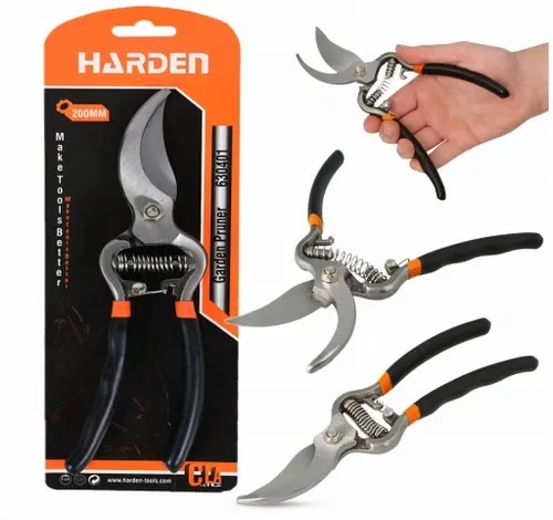 SEKATOR NOŻYCOWY OGRODOWY RĘCZNY DO GAŁĘZI KWIATÓW KRZEWÓW PĘDÓW MOCNY na Arena.pl