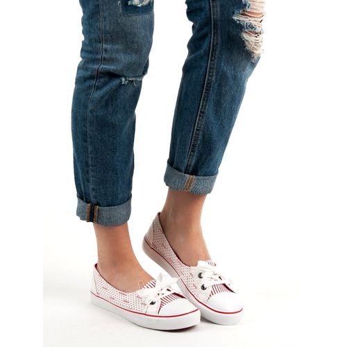 Białe Niskie Trampki r.41 na Arena.pl