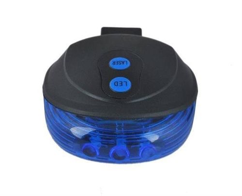 LAMPKA ROWEROWA LED + LASER na Arena.pl