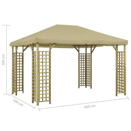 Altana, 4X3 M, Beżowa na Arena.pl
