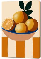 Obraz 60x90cm Stolik Minimalistyczny , Wnętrza Styl Skandynawski, Boho