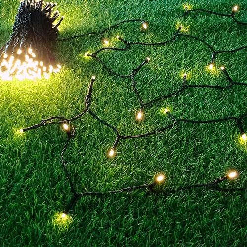 Lampki solarne LED 200LED ciepła biel na Arena.pl