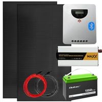 ZESTAW SOLARNY MONOKRYSTALICZNY KAMPER 360W + REGULATOR MPPT