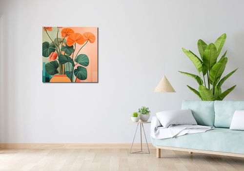 Obraz 70x70cm Kwiatowa Harmonia na Arena.pl