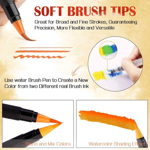 Zestaw Pisaków Akwarelowych 24 + 1 na Arena.pl