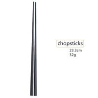 Zestaw  Sztućców Zestaw Dla 1 Osoby - HOME DECOR - Piękno I Elegancja - LOFT Pałeczki Czarny