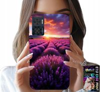 ETUI DO MOTOROLA MOTO E22 / E22I - POLE LAWENDY, PIĘKNE KRAJOBRAZY, WZORY