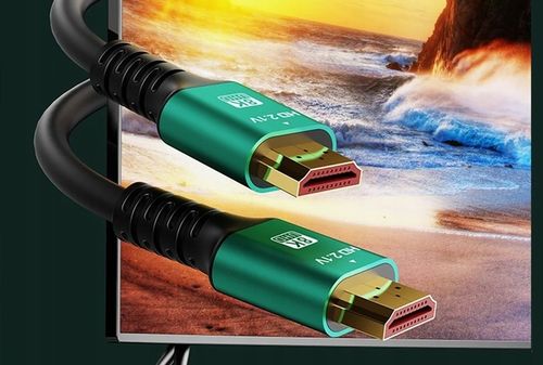 Kabel PRZEWÓD ZŁĄCZE ULTRA HIGH SPEED 2.1 UHD 8K 4K 8 m POZŁACANY HDMI HDMI na Arena.pl