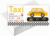 Wizytówki firmowe 200 szt RÓŻNE WZORY do wyboru TAXI