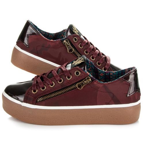 Lakierowane Trampki Bordo r.40 na Arena.pl