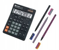 Eleven kalkulator biurowy SDC444S ex Citizen z długopisem olejowym berlingo