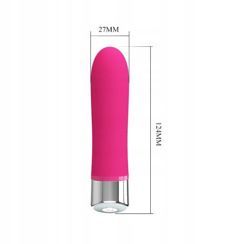 Mini wibrator PRETTY LOVE - SAMPSON Pink na Arena.pl