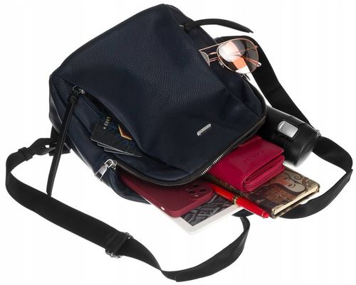 miejski plecaczek damski ze skóry ekologicznej - rovicky na Arena.pl